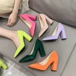 New thick heel for women LA1007 - Image 3