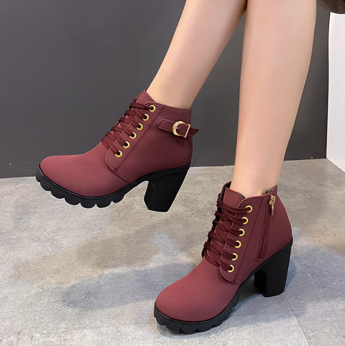 Screenshot 2024-11-11 175254 Thick heel Women's Martin boot - Image 1