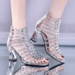 European station celebrity temperament sandals women's LA1638 - Image 2