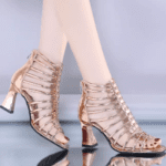 European station celebrity temperament sandals women's LA1638