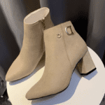 Large size frosted short boots for women - Image 4