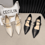 Pointed toe thick heel - Image 3