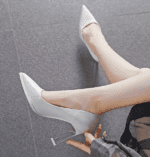 Style transparent heels pointed toe fashionable - Image 3
