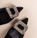 Temperament professional black super high heels women LA687 - Image 2