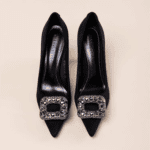 Temperament professional black super high heels women LA687 - Image 4