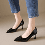 Fashionable square buckle Shoes - Image 4