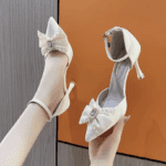 Fairy style one-strap high heels for women - Image 4