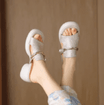 Fish mouth thick bottom sandals for women LA1891 - Image 4