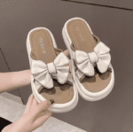 Fashionable bowknot flip flops