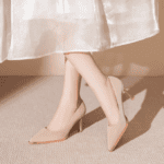 Pointed shallow mouth stiletto shoes LA702 - Image 2