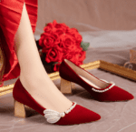 Xiuhe French pearl shoes  LA1736 - Image 3