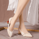 Xiuhe French pearl shoes  LA1736 - Image 2