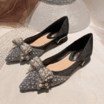 Jitian Dadong French pointed toe shallow mouth single shoes - Image 3