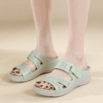 New 2025 Cross-border round head fashionable clip-toe hollow women's sandals