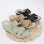 New 2025 Cross-border round head fashionable clip-toe hollow women's sandals - Image 5