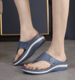 New 2025 Sandals for women flip-flops sponge wedge slippers - Image 4