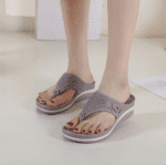 New 2025 Sandals for women flip-flops sponge wedge slippers - Image 3