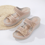New 2025 Cross-border round head fashionable fish mouth hollow women's sandals - Image 3