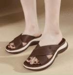 New 2025 thick bottom cross-border large size light sweet women slippers women