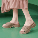 New 2025 Spring and Summer Casual Women's Sandals Non-slip Beach Wedge Slippers - Image 2