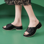 New 2025 Spring and Summer Casual Women's Sandals Non-slip Beach Wedge Slippers - Image 4