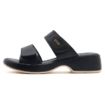 New 2025 Spring and Summer Casual Velcro Non-slip Seaside Beach Wedge Heel Large Size Slippers - Image 2
