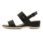 New 2025 summer women's sandals buckle leisure beach seaside comfortable cross-border wedge sandals - Image 2