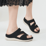 Sports casual sandals new 2025 Velcro hollow thick bottom women's sandals - Image 2