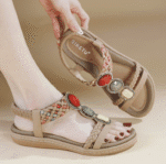 Spring and Summer 2025 New Soft-soled Flat Sandals Women's - Image 7