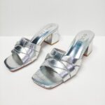 Foreign rhinestone transparent Heels For Woman LA1893