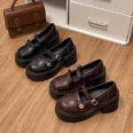 Thick-soled Mary Jane British style shoes for women 2025 - Image 2