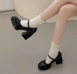 French Mary Jane shoes women's 2025 - Image 3