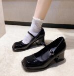 French retro Mary Jane shoes for women 2025 - Image 3