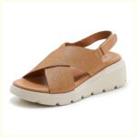 2025 thick-soled sandals, lightweight, non-slip, comfortable, casual sports Velcro women's shoes - Image 7