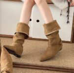 Retro long boots women 2025 - Image 5