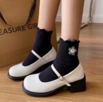French retro Mary Jane shoes women's high heels 2025 - Image 3