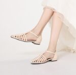 European and American French retro Roman sandals for women summer outdoor wear flat - Image 2