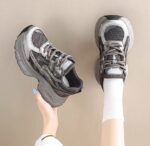 Daddy shoes for women 2025 autumn new mesh breathable retro versatile thick bottom heightened comfortable casual sports shoes - Image 4