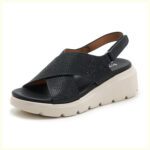 2025 thick-soled sandals, lightweight, non-slip, comfortable, casual sports Velcro women's shoes - Image 6