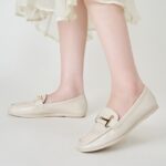 New Shoes 2025 Autumn and Winter Amazon Fashion Buckle Neutral Women's Flat Shoes - Image 6