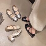 French Mary Jane high heels for women 2025 - Image 3