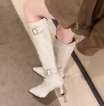 High-heeled boots for women 2025 - Image 6