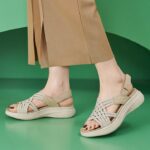 Amazon 2025 summer new large sole casual lightweight elastic thick-soled sandals - Image 4