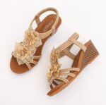 Bohemian retro flower holiday women's shoes - Image 3