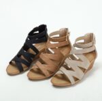 Cross-border Roman wedge high heel women's casual Shoes - Image 8