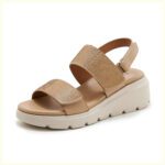 Summer 2025 Amazon New Diamond Velcro Women's Sandals Wedge Heel Casual Lightweight - Image 5