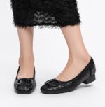 New 2025 spring and autumn soft sole comfortable slip-on mother shallow mouth single shoes women - Image 3