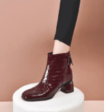 Glossy Fashion Boots for Women LA5691 - Image 6