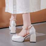 Retro embroidered Chinese style baotou sandals for women - Image 6