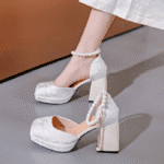 Retro embroidered Chinese style baotou sandals for women - Image 4